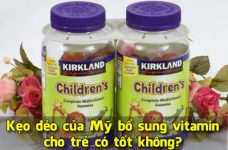 Kẹo dẻo của Mỹ bổ sung vitamin cho trẻ có tốt không?